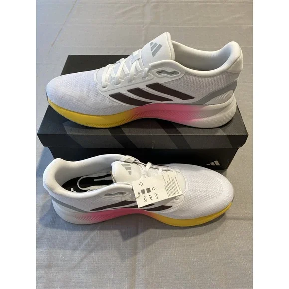 Adidas Men's Shoes Size 13 Run Falcon 5 Course A Pied IE8811 Running Gym - Picture 2 of 7